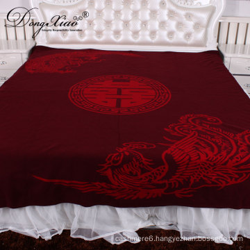China Factory Supply Economical Custom Design Professional Chinese Blanket Cashmere Throw Thin Baby Blanket Spain